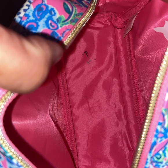 Lily Pulitzer Swim Suit Cover Up w Hood & makeup case - Picture 10 of 12